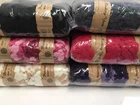 soft pom pom knitting yarns 6 x 70g polyester yarn bulk buy New machine washable