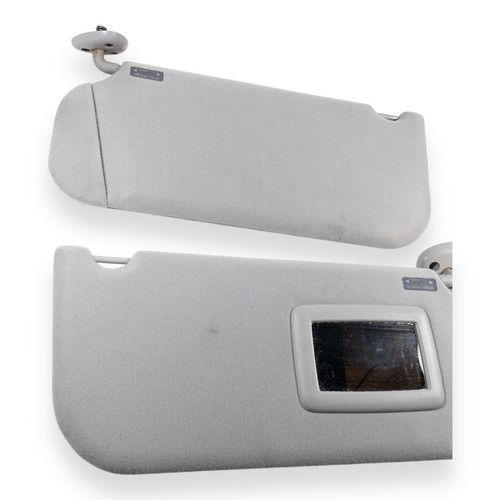2012-2013 Ford Transit Connect Driver & Passenger Side Sun Visor Pair Set Gray - Imagen 7 de 7