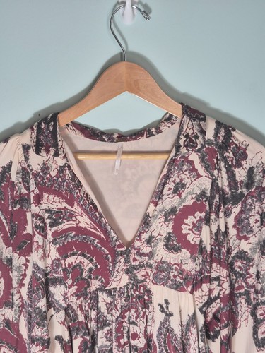 Free People Kleid Damen X Small Babydoll Say You Love Me Blumen Cottagecore Boho - Bild 2 von 9