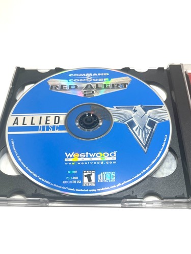 Command & Conquer Red Alert 2 PC Game Complete w/ Key 2000 - Picture 4 of 7