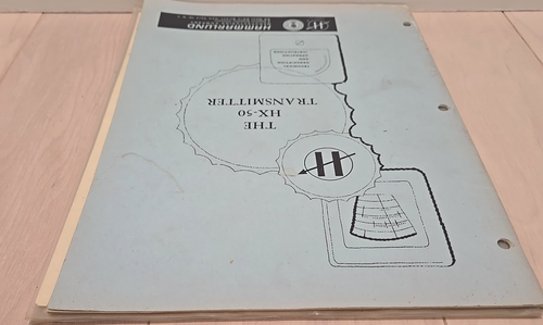 Hammarlund HX-50 Transmitter Manual - Picture 3 of 9