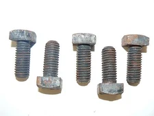 1/2"-13 x 1 1/4" Square Head Machine Bolt - Plain Steel Finish - Lot of 25 Pcs.