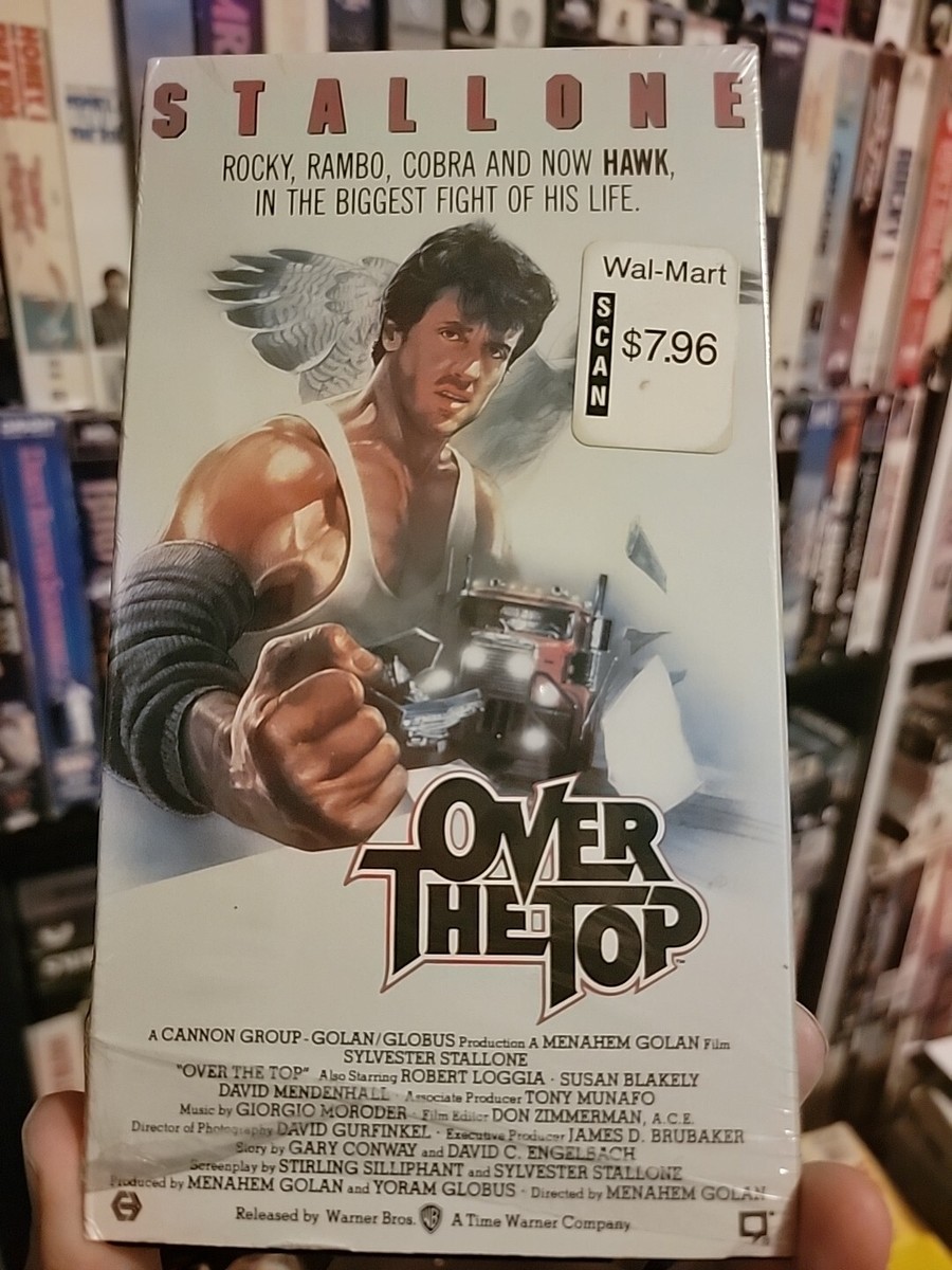生きない　VHS Over The Top 1987 VHS Rare Hard To Find 1991 Release | eBay