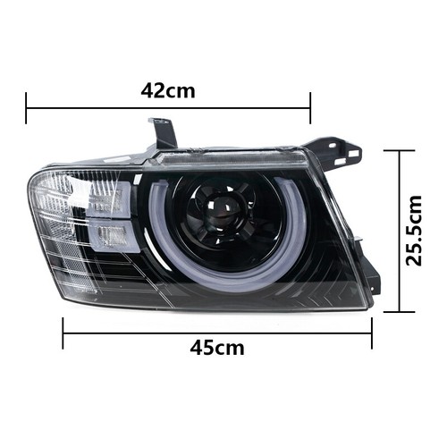 LED headlights For Pajero Montero shogun V73 V75 V76 V77 V78 2000-2011 year - Picture 21 of 23