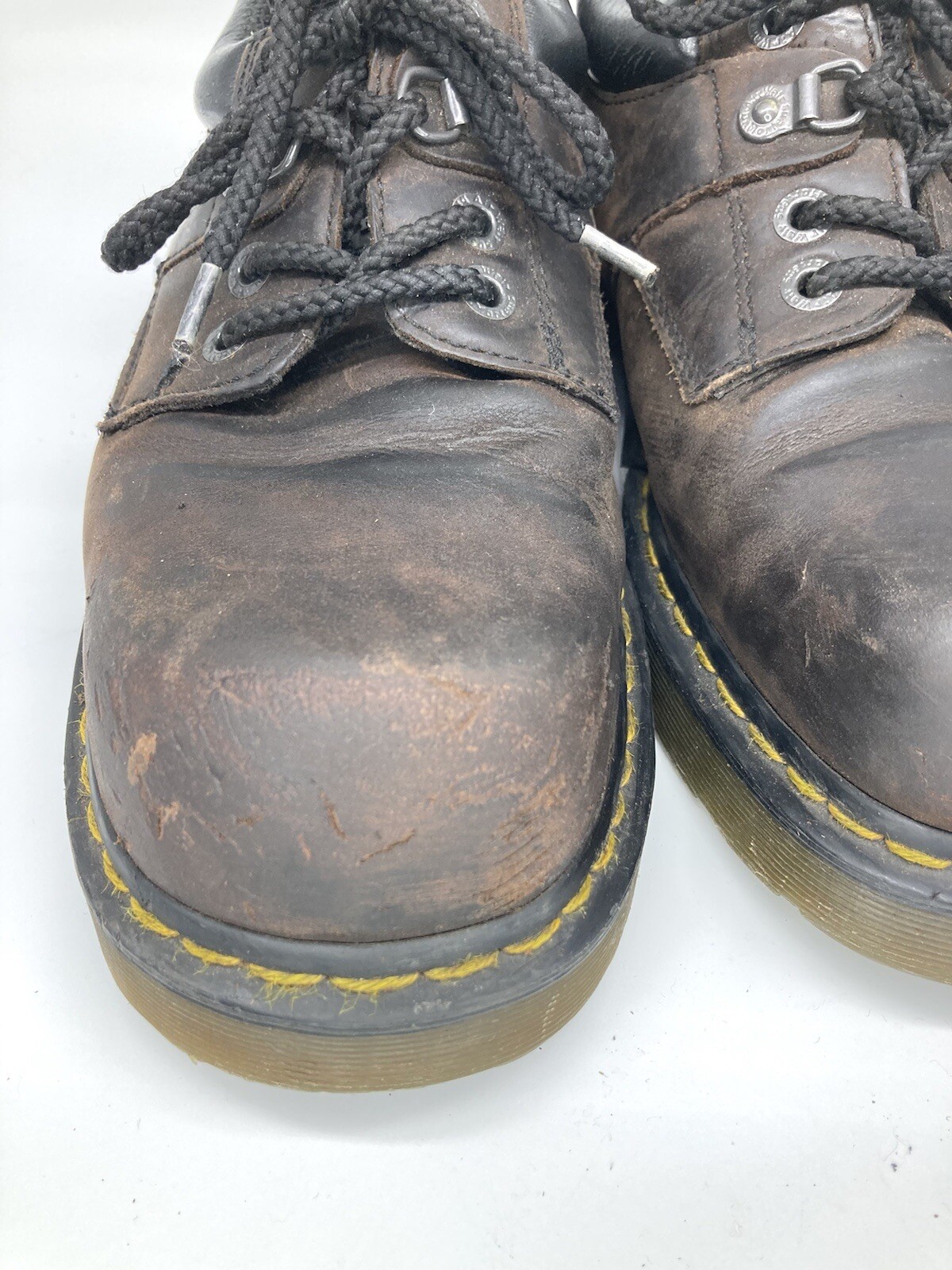 Men's Dr. Martens Industrial Safety Shoes Sz 11M Brow… Gem