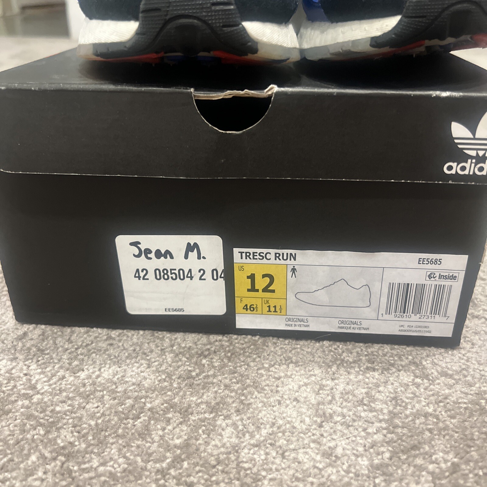 Adidas Originals Tresc Run EE5685 Boost Men's 12  Shoes