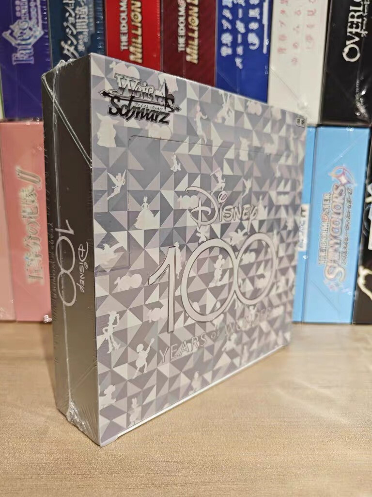 weiss schwarz disney 100 years of wonder booster box  Tagged "Weiss Schwarz"  Sweets and Geeks The set celebrates the 100th anniversary of the Disney brand and features various characters Weiss Schwarz Booster Pack Disney