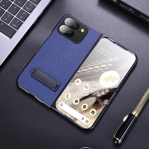 Für Google Pixel 9 Pro Fold/Fold2 Full Body Leder Tasche mit integriertem Ständer - Bild 10 von 13