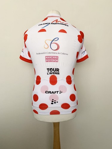 Tour de l’Avenir 2018 Mountains Jersey worn by Osorio Tour de France Giro Vuelta - Bild 3 von 6