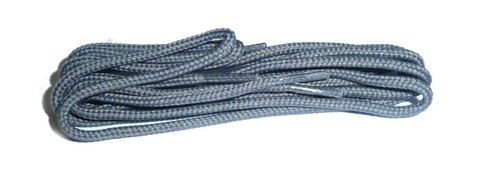 Strong Long Lasting Grey RoundShoe Laces Boot Laces Shoelaces 45cm-100cm - Picture 1 of 2