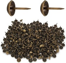 300 Pcs Bronze Upholstery Tacks, 7/16'' round Head Diameter Upholstery Nails Fur