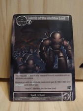 2015 Force of Will - The SEVEN Kings Lands 1st Edition MARCH OF THE MACHINE LORD