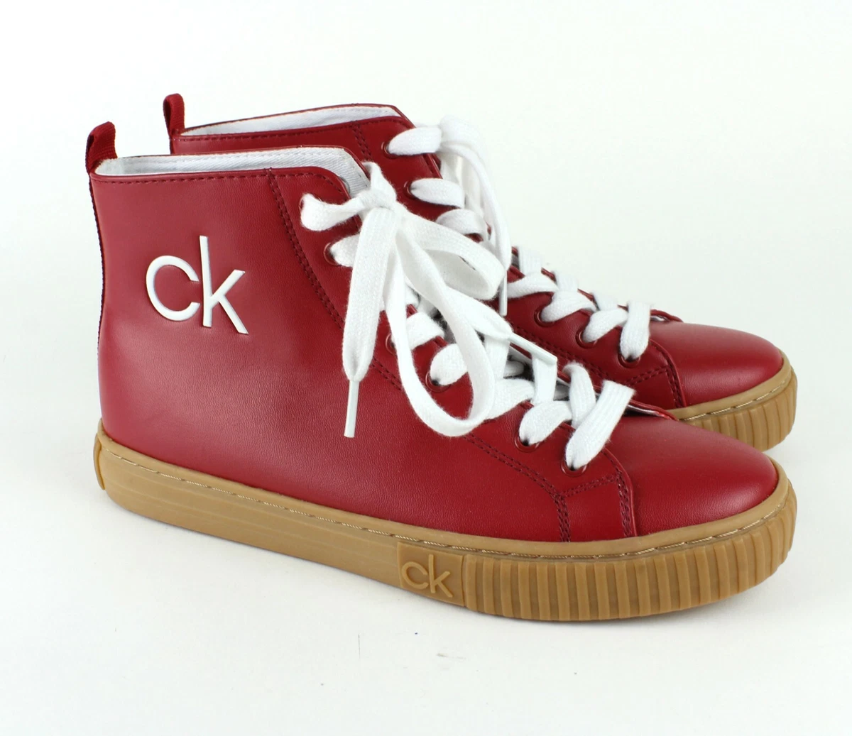 Calvin klein deals red shoes