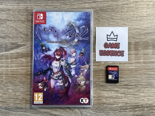 Nights Of Azure 2 Bride Of The New Moon Nintendo Switch Complet PAL FR Night II - Foto 2 di 3