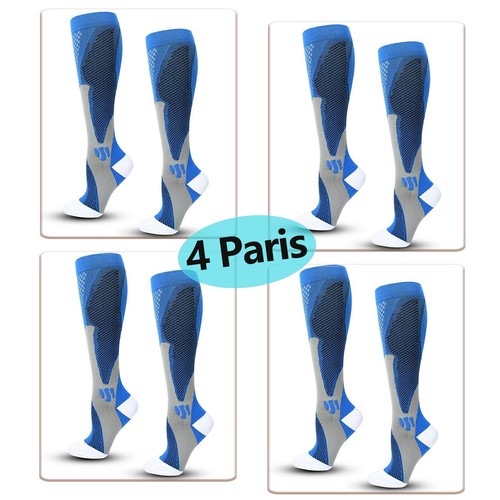 4/2/1 Pairs Plantar Fasciitis Foot Pain Relief Sleeves Heel Compression Socks UK - Picture 24 of 39