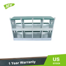 Chicken Nesting Boxes 8 Hole Nesting Box for Laying Eggs Heavy Duty Metal
