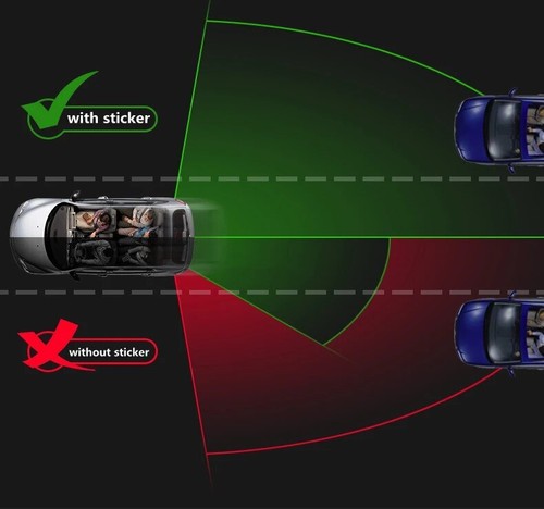 10Pcs Bike Frame Sticker Arrow Reflective Car Motorcycle Bicycle Decal Safety - Picture 11 of 21