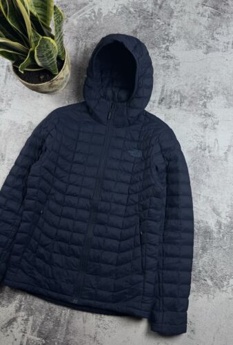 Vintage The North Face Men HyVent Thermoball Outdoor Hoodie Puffer Down Jacket - Picture 3 of 18