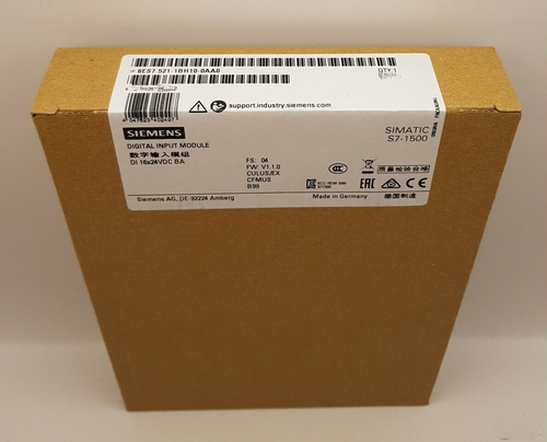 Siemens 6ES7521-1BH10-0AA0 New 6ES75211BH100AA0 S7-1500 Digital Input Module - Picture 2 of 2
