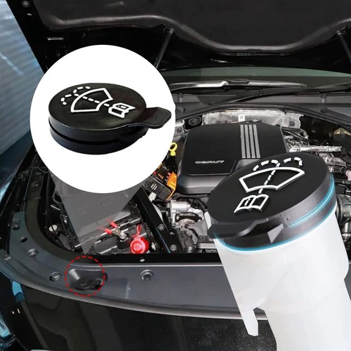 Windshield Washer Fluid Reservoir Cap - Windshield Wiper Fluid Cap Replacement C - Picture 3 of 5