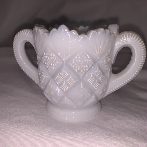 Vintage Westmoreland Milk Glass Toothpick Holder