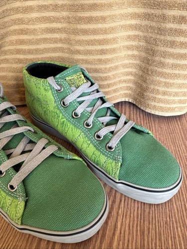 Scarpe da skateboard vintage Emerica da uomo The Temps taglia 7 GR!! 🔥VERDE - Foto 2 di 9