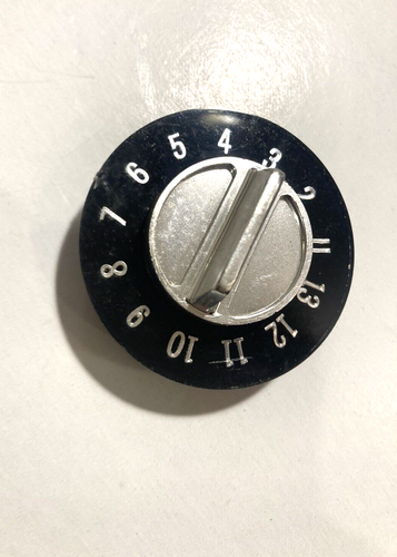 RETRO TV TELEVISION SELECTOR KNOB - VINTAGE - NUMBERS - GREAT SHAPE - Picture 3 of 15