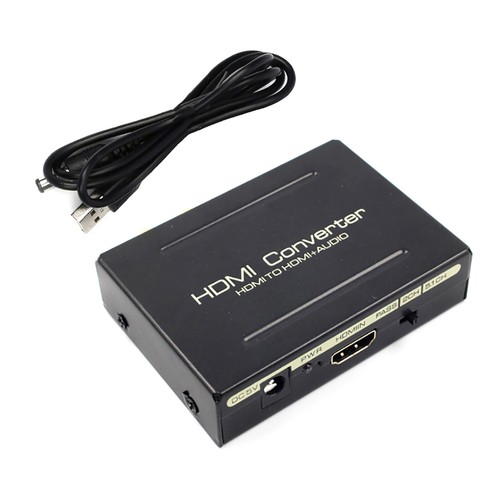 1080P HDMI To HDMI+SPDIF+ R/L Analog Audio Output Converter Connecter Splitter b - Picture 4 of 9