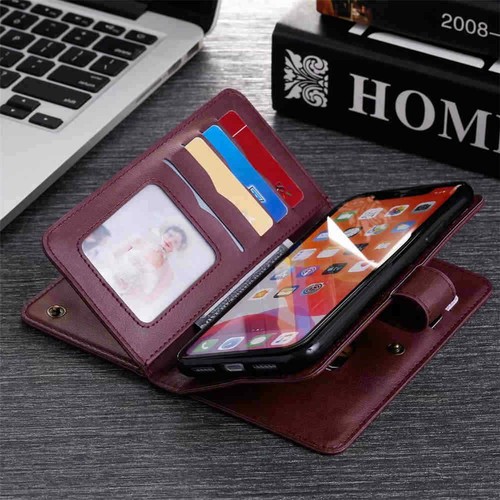 For Google Pixel 5 4A 5 XL Magnetic Wallet Card Holder Flip Leather Case Cover - Picture 26 of 36
