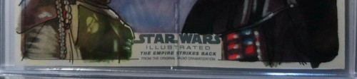 2015 Topps Star Wars illustriertes Imperium schlägt zurück Panorama Carlos Cabaleiro - Bild 7 von 10