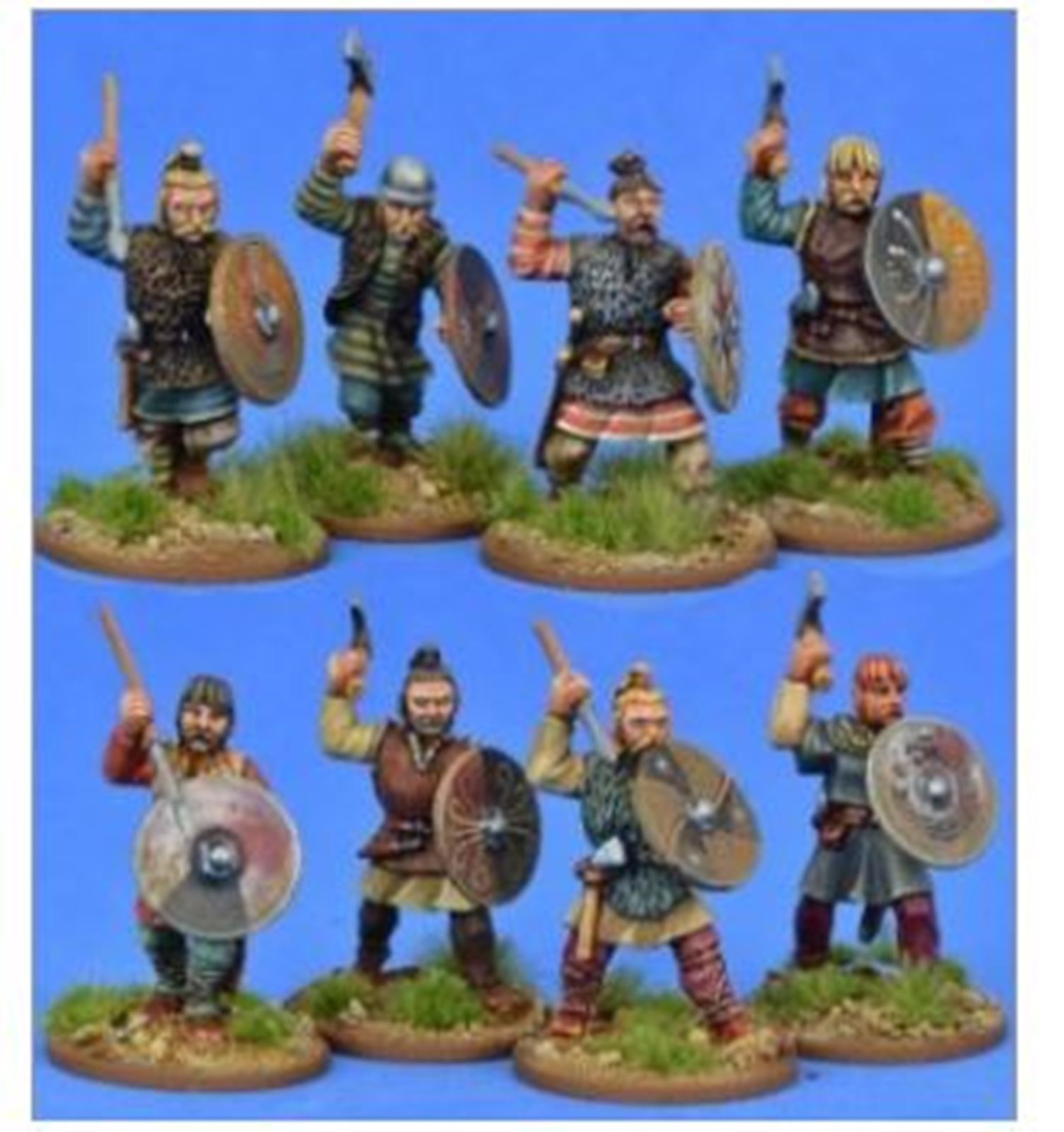 NEW SAGA SALIAN MEROVINGIAN FRANK WARRIORS MINIATURE COLLECTIBLE FIGURES AAF03 NEW SAGA SALIAN MEROVINGIAN FRANK WARRIORS MINIATURE COLLECTIBLE FIGURES AAF03