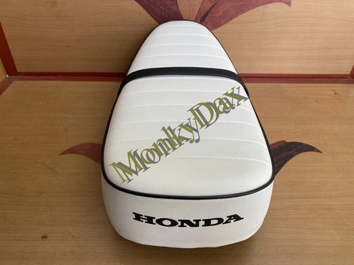 1969-1979 Honda CT70 ST70 Trail 70 Dax White Seat Reproduction. ST50 Saddle. - Picture 8 of 10