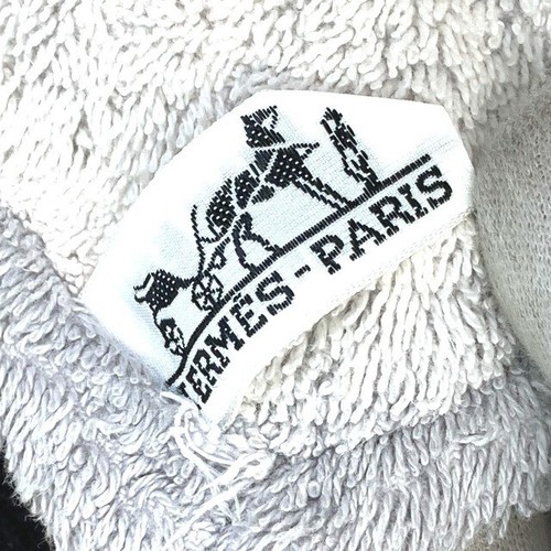 HERMES Paris Cotton Beach Towel Bath Mat Towel panda Gray bamboo from Japan - Picture 10 of 10