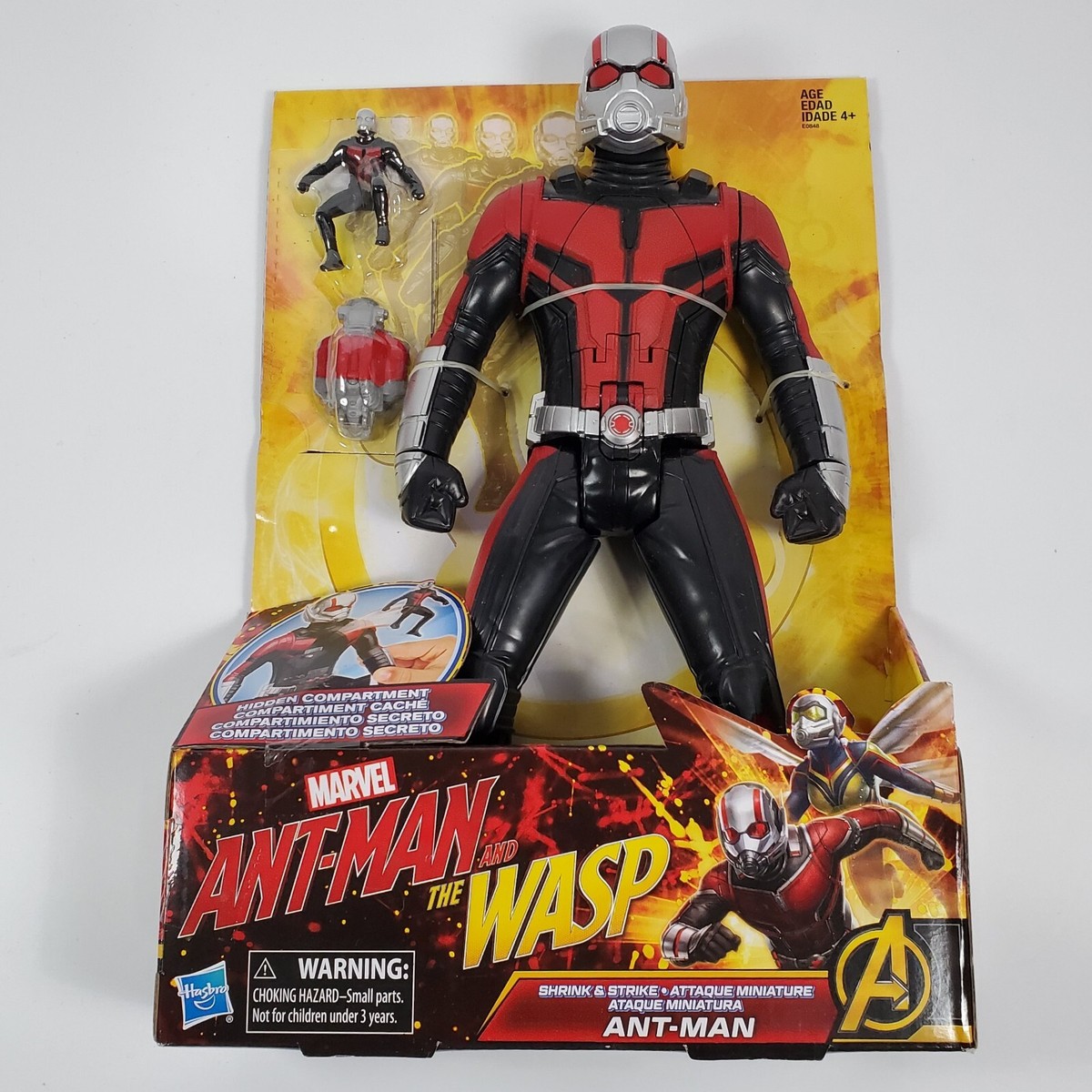 ANT-MAN AND THE WASP SHRINK & STRIKE TITAN ACTION FIGURE MARVEL