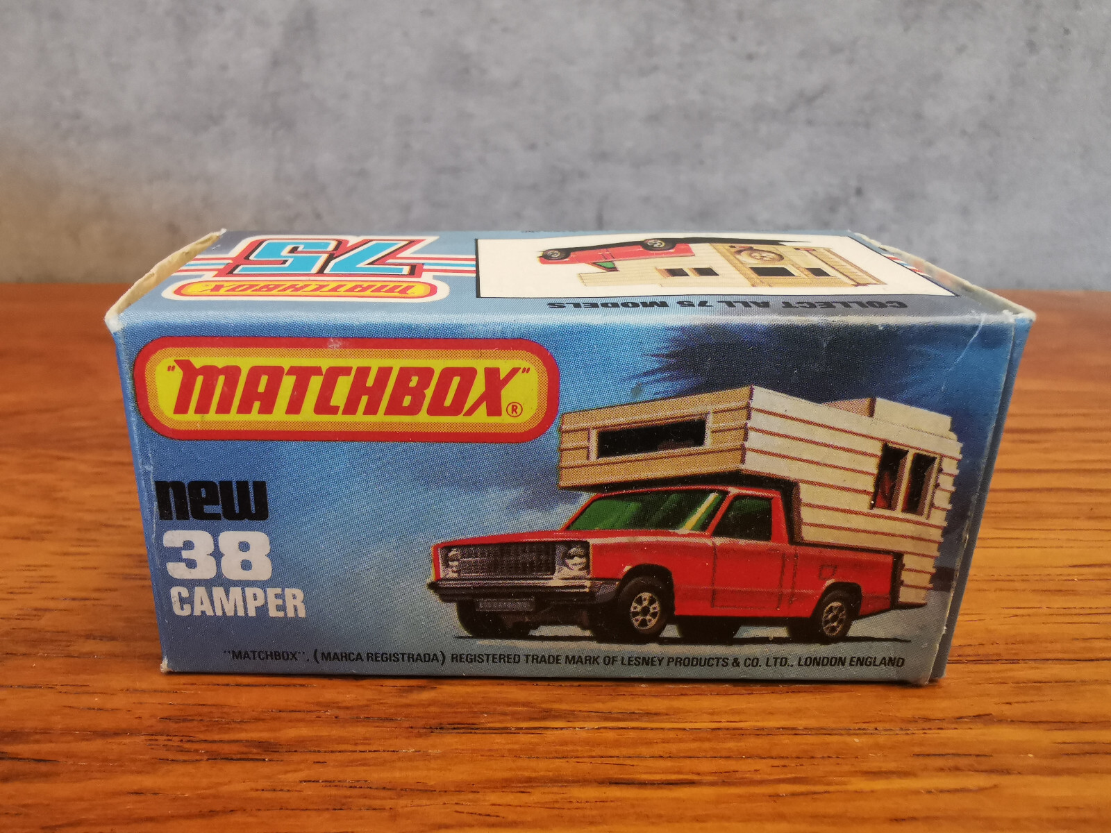 matchbox 75 Nr 38 Camper Wohnmobil T3145