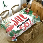 Letters Dim Bird 3D Tablecloth Table cover Cloth Rectangle Wedding Party Banquet