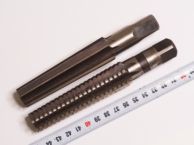MT3 No.3 Morse Taper Reamer Set 2pcs USSR Morsekegel 3