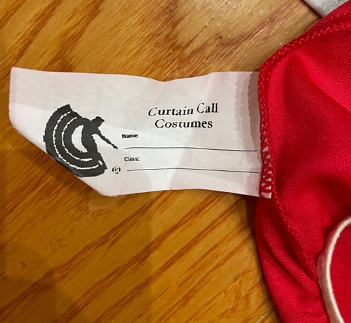 CURTAIN CALL: Girls Red, White & Blue Dance Costume (Size 6) - Picture 4 of 4