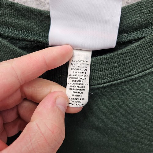 Champion HSU Hardin Simmons Sweatshirt Herren Medium Grün Rundhals Pullover - Bild 4 von 9