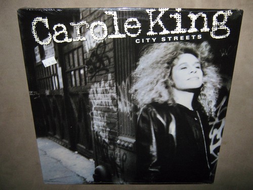 Carole King City Streets SELTEN VERSIEGELT Neue Vinyl LP 1989 Canada Club Eric Clapton