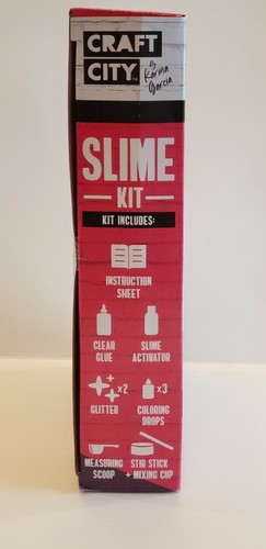 Craft City By Karina Garcia's DIY Slime Kit Glitter + (red, yellow, blue slime) - 第 3/6 張圖片