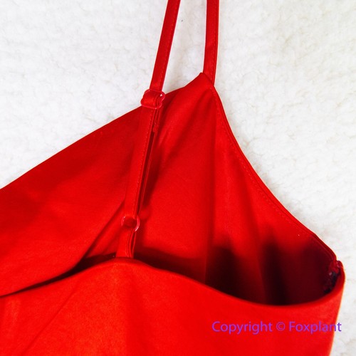 New! EXPRESS Women’s Satin Color Block Tier Cowl Neck Midi Slip Dress, size M - Picture 16 of 20