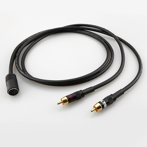 1 piedi Din-7/8 femmina a 2-RCA maschio BO, Naim, adattatore audio quad cavo nero - Foto 8 di 9