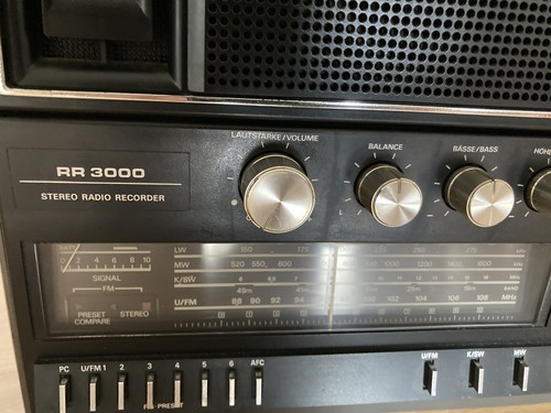 GRUNDIG RR 3000 Super Stereo - Dispositivo cult anni '80 - Foto 3 di 9