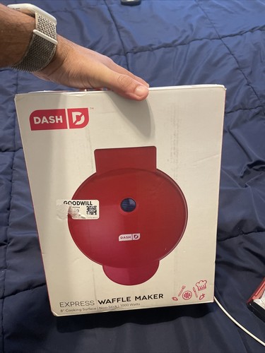 DASH 8" EXPRESS WAFFELEISEN, ROT * DISTRESSED PKG* NEU - Bild 3 von 5