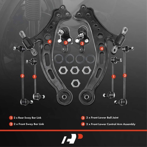 A-Premium 8x Front Lower Control Arm Ball Joint Sway Bar for Lexus ES300 RX300 - Picture 2 of 10