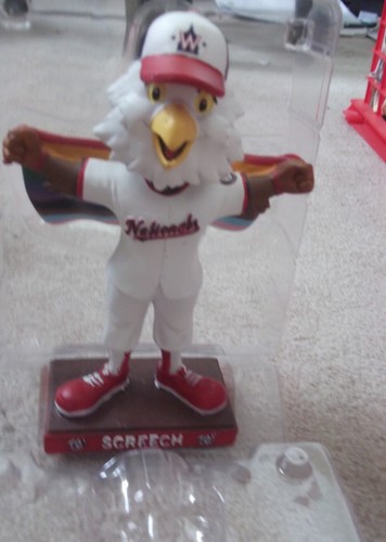 Washington Nationals - Night Out Screech Bobblehead - SGA - 6.6.23 Neu
