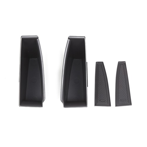 For Tesla Model 3 2023-2024 Rear Door Net Pocket Storage Box Organizer Tray 2pcs - Picture 9 of 21