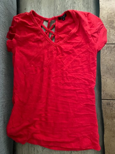 cute sexy crop top tie dye velvet halter v neck size small see description :) - Picture 18 of 18
