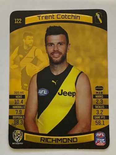 2021 AFL TEAMCOACH GOLD CARD SINGLES - Price Per Card-Excellent. - Bild 61 von 121